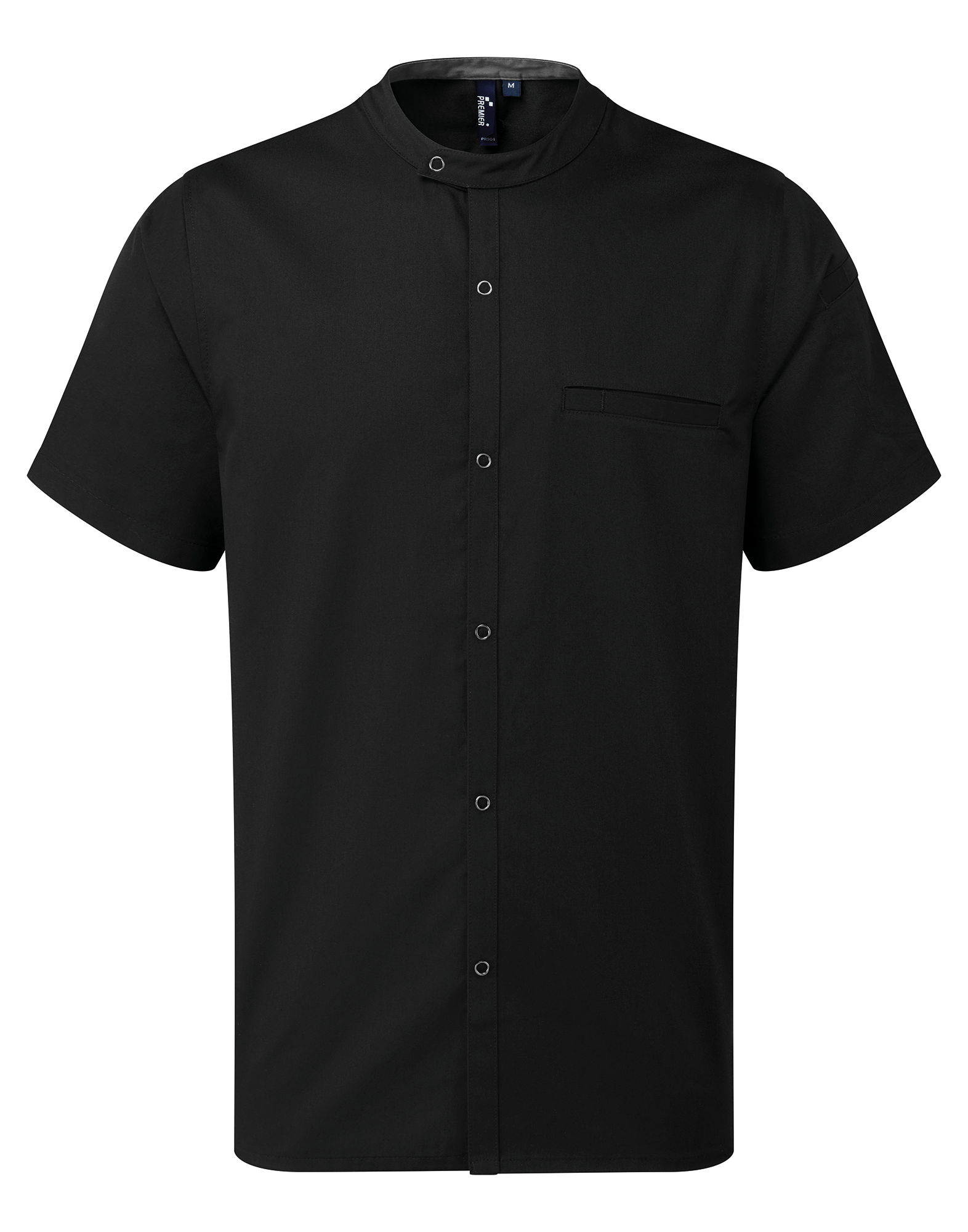 Chef-Kochjacke mit kurzen Ärmeln