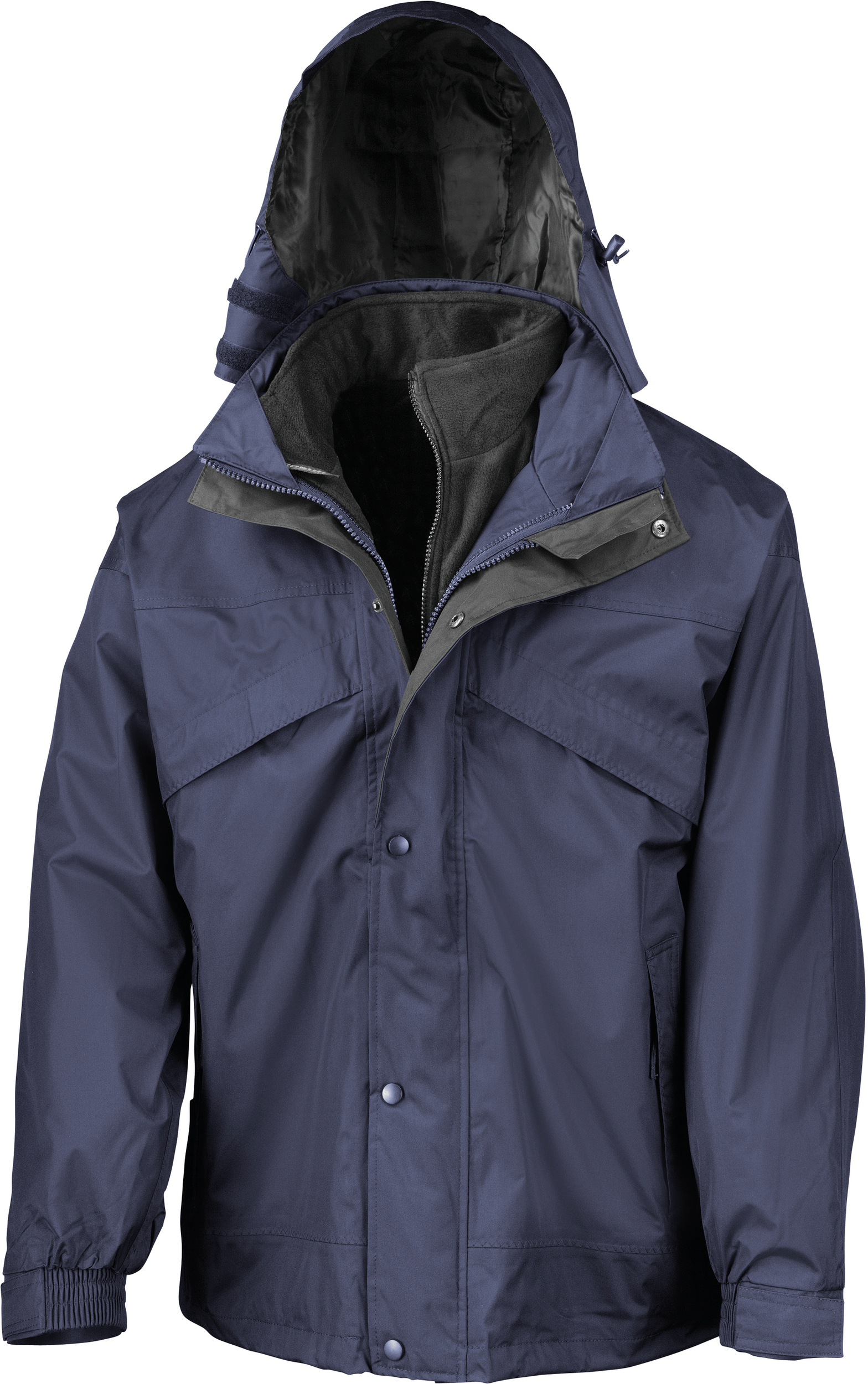 3-in-1 Zip And Clip Jacket