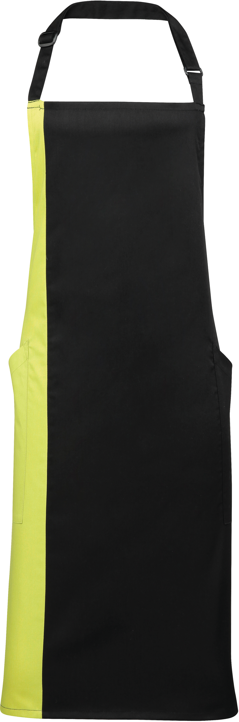 Contrast Bib Apron